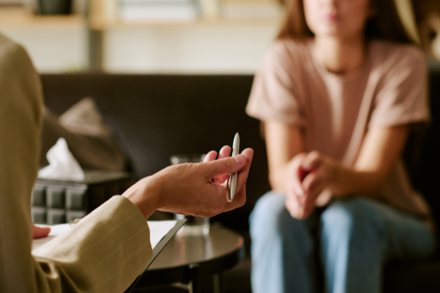 Adolescente en terapia